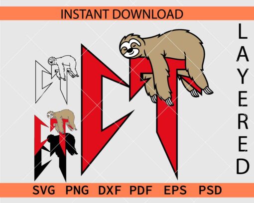 Corridos Tumbados Sloth SVG, Corridos Tumbados Sketch SVG