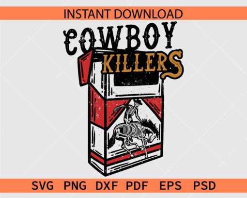 Cowboy Killers Sublimation SVG, Cowboy Killers SVGPNGPDG
