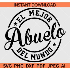 El Mejor Abuelo Del Mundo SVG