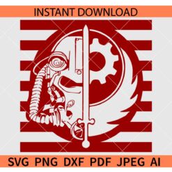 Fallout SVG, Fallout Mask SVG, Fallout Shelter SVG