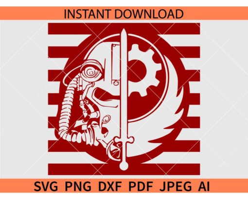 Fallout SVG, Fallout Mask SVG, Fallout Shelter SVG