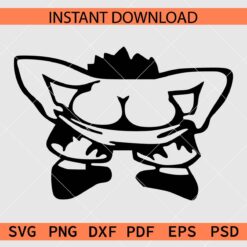 Funny Ass Sketch SVG, Funny Ass Stencil SVG
