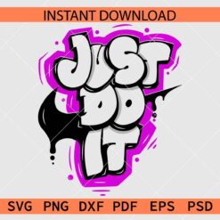 Graffiti Cool Nike Logo SVG, Nike Swoosh Cool Graffiti SVG