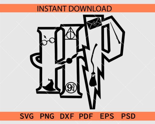 Harry Potter Magic Wand HP SVG, 934 Harry Potter Magic Wand SVG