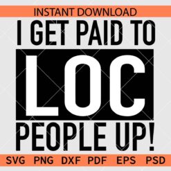 I get paid to loc people up SVG, I get paid to lock people up SVG