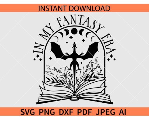 In my fantasy era SVG, Taylor Swift In My Fantasy Era SVG