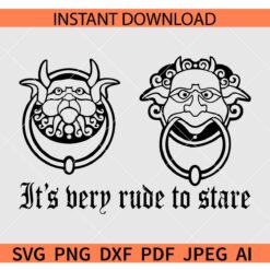 Its very rude to stare SVG PNG PDF JPG