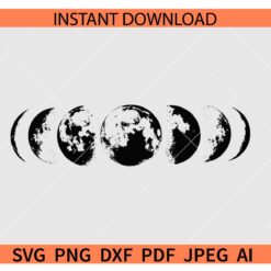 Moon Phases SVG