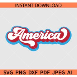 Retro America SVG