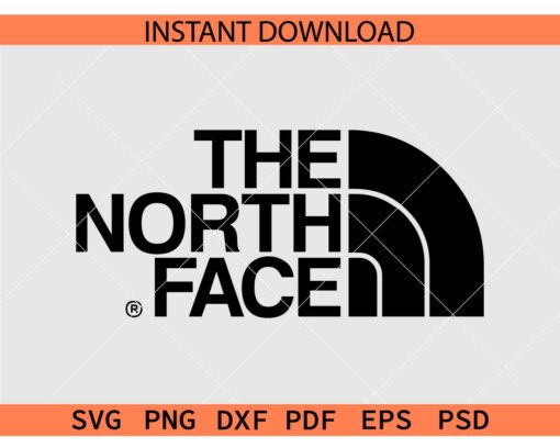 The north face Logo SVG