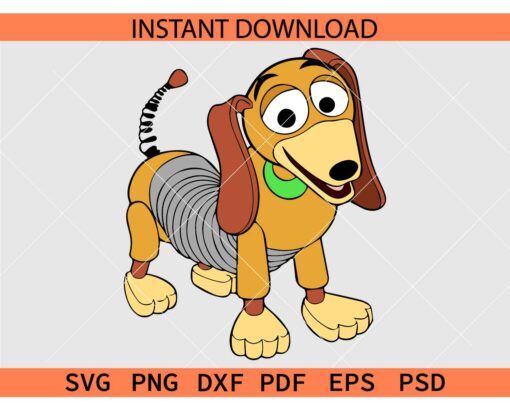 Toy Story Slinky Dog SVG