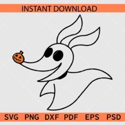 Zero Nightmare Before Christmas SVG, Nightmare Before Zero SVG