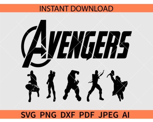 Avengers SVG