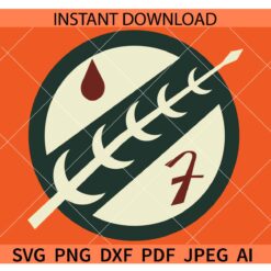 Boba Fett Body Armour SVG, Mandalorian SVG, Star Wars SVG