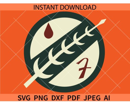 Boba Fett Body Armour SVG, Mandalorian SVG, Star Wars SVG