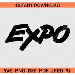 Expo Markers Logo SVG, Halloween Costume SVG