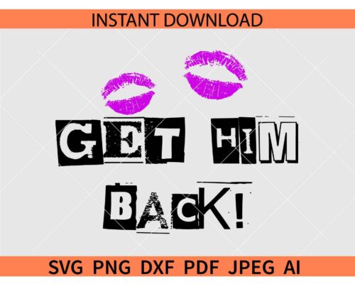 Get Him Back SVG, Olivia Rodrigo Get Him Back SVG