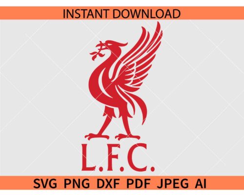 LFC football Logo SVG, Liverpool Football Club Logo SVG 