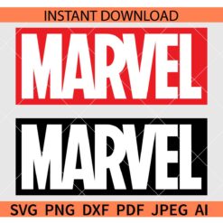 Marvel logo SVG