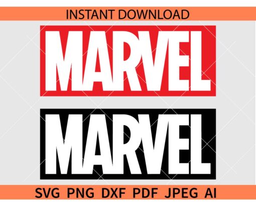 Marvel logo SVG