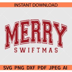 Merry Swiftmas Varsity SVG