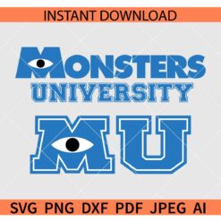 Monsters University Logo SVG