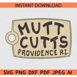 Mutt Cutts Logo SVG, Lloyd Christmas and Harry Dunne SVG
