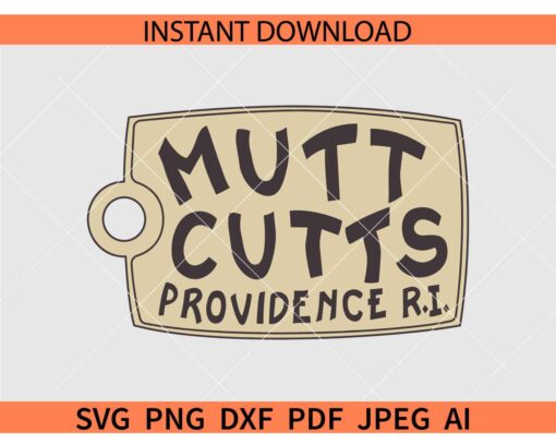 Mutt Cutts Logo SVG, Lloyd Christmas and Harry Dunne SVG