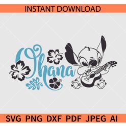 Ohana Stitch SVG