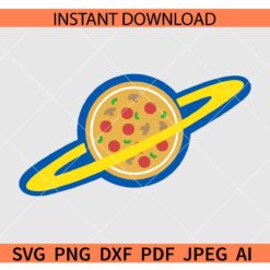 Pizza planet SVG, Pizza Logo SVG