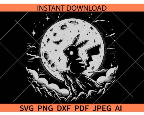 Pokemon in space SVG