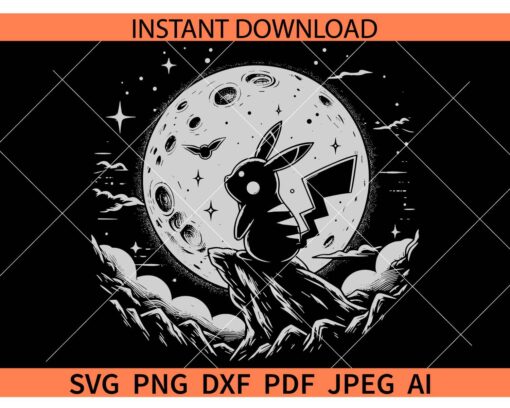 Pokemon in space SVG