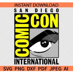 San Diego Comic Con International logo SVG