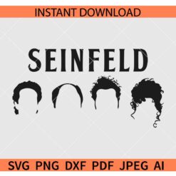 Seinfeld TV show Characters SVG