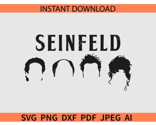 Seinfeld TV show Characters SVG