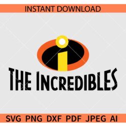 The Incredibles logo SVG