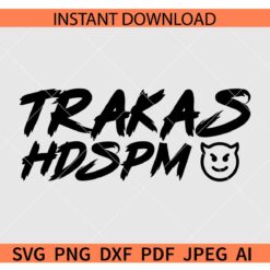 Trakas HDSPM SVG, Smiley Devil Trakas Luis R Conriquez SVG