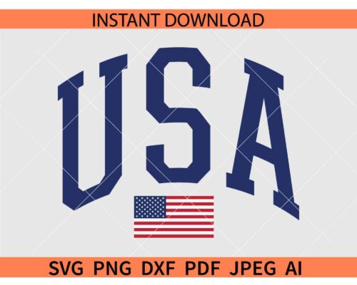 USA varsity SVG, America Flag USA varsity SVG, USA varsity Flag SVG