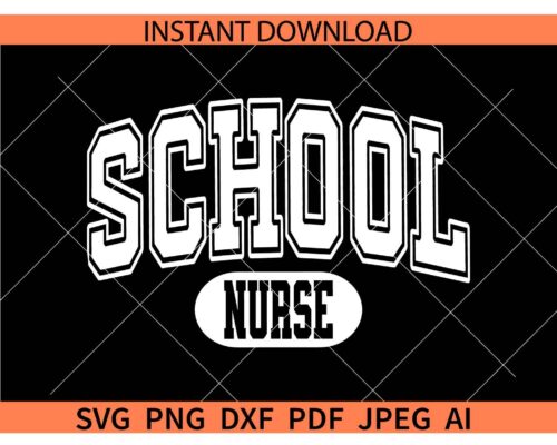 Varsity School nurse SVG