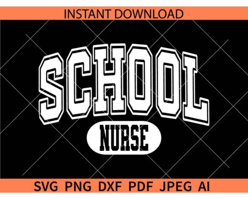 Varsity School nurse SVG