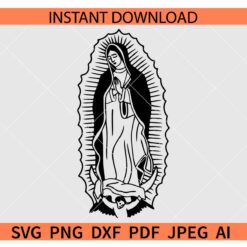 Virgen de Guadalupe SVG