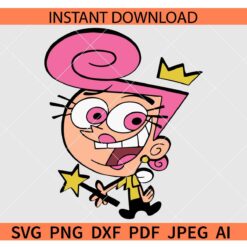 Wanda the fairly SVG, Timmy Turner SVG, Wanda and Cosmo Svg