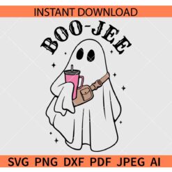 Boo Jee Halloween SVG, Boo Jee Halloween Stanley Tumbler Inspired SVG