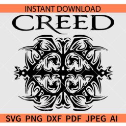 Creed SVG, Vintage Tour Creed Band SVG