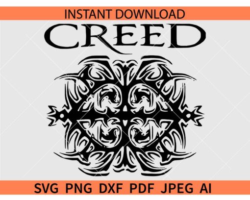 Creed SVG, Vintage Tour Creed Band SVG