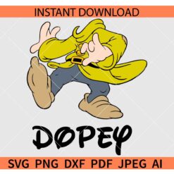 Dopey Dwarf Costume SVG, Costume Dopey Dwarf SVG, Dopey Dwarf SVG, Vacay Mode SVG