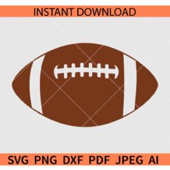 Football-Silhouette svg, Football SVG, Football PNG, Football lover svg, Football Vector, Football Clipart svg