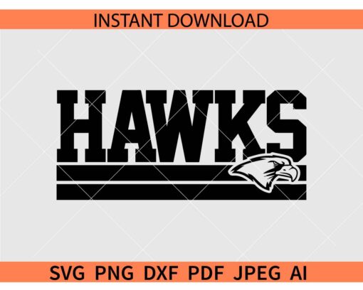 Hawks SVG, The Hawks SVG, Team Hawks SVG