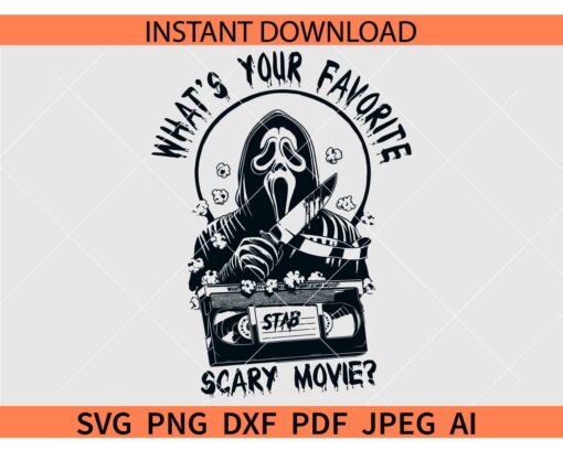 Horror-Halloween-SVG, Scary Movies SVG, Halloween SVG, Horror Halloween Clipart SVG