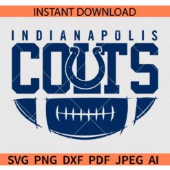 Indianapolis Colts Football SVG, Indianapolis Colts Logo SVG, The Colts SVG